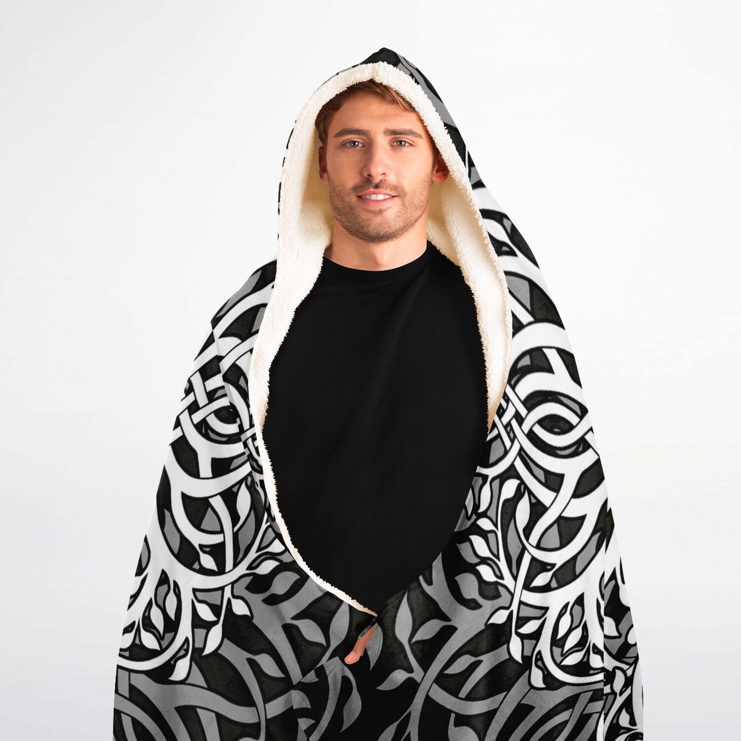 Norsemen & Drakkar Hooded Blanket