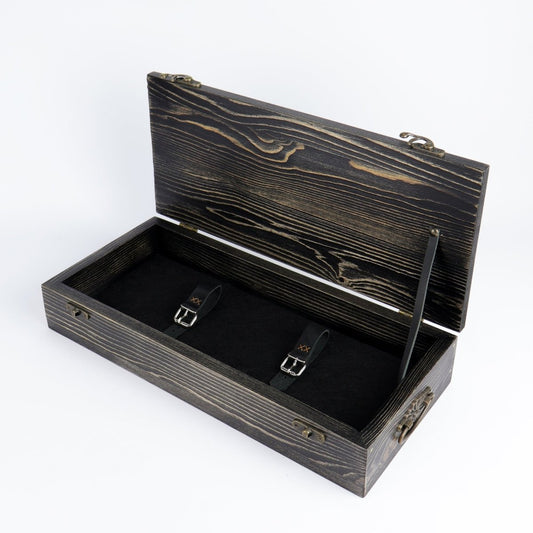 Runic wooden gift box for Standard Hammer – view 2