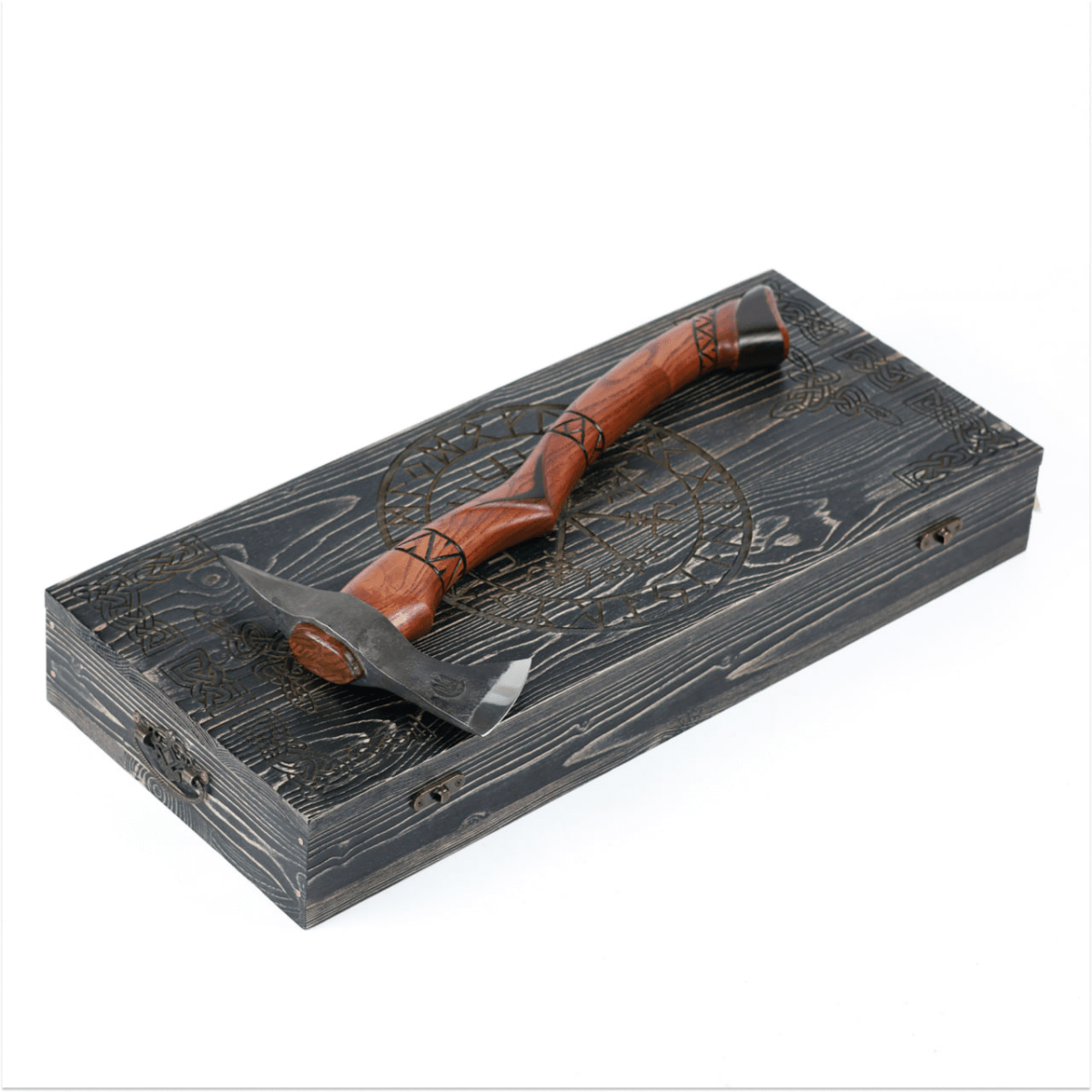 Runic Wooden Gift Box