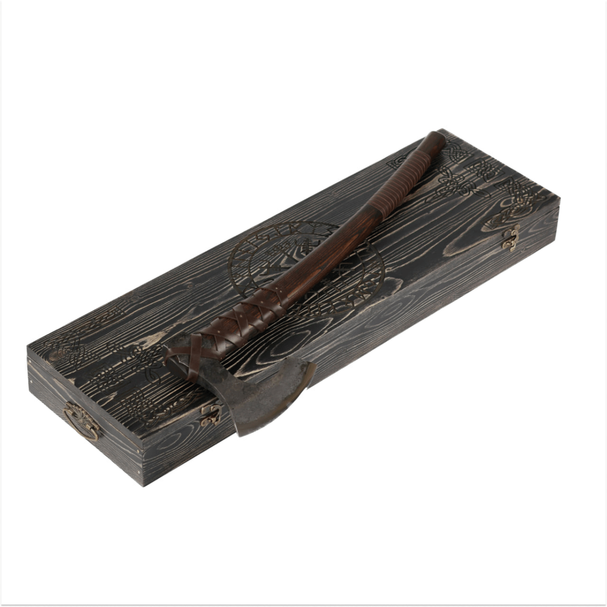 Runic Wooden Gift Box