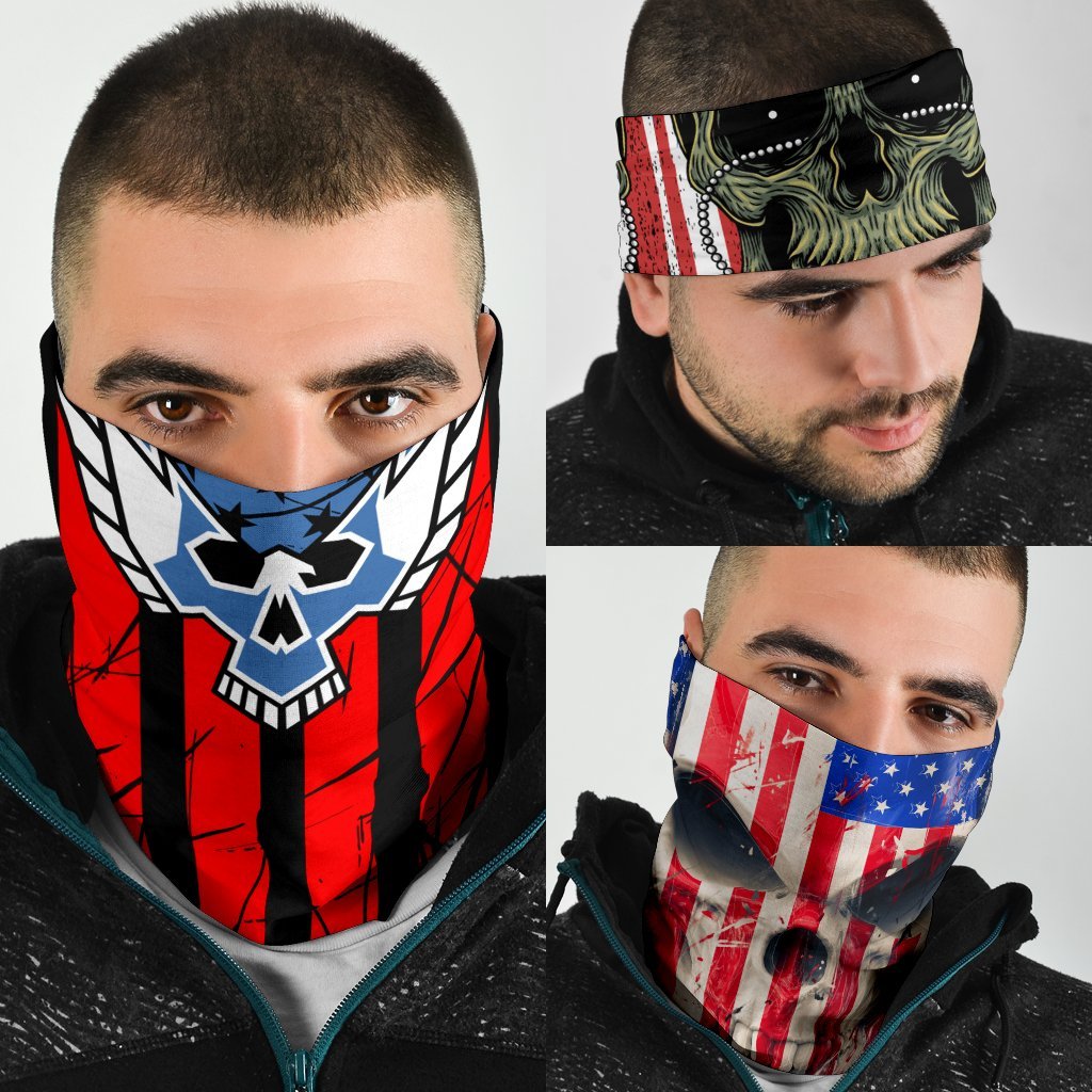 American Flag Neck Gaiter | Face Shield