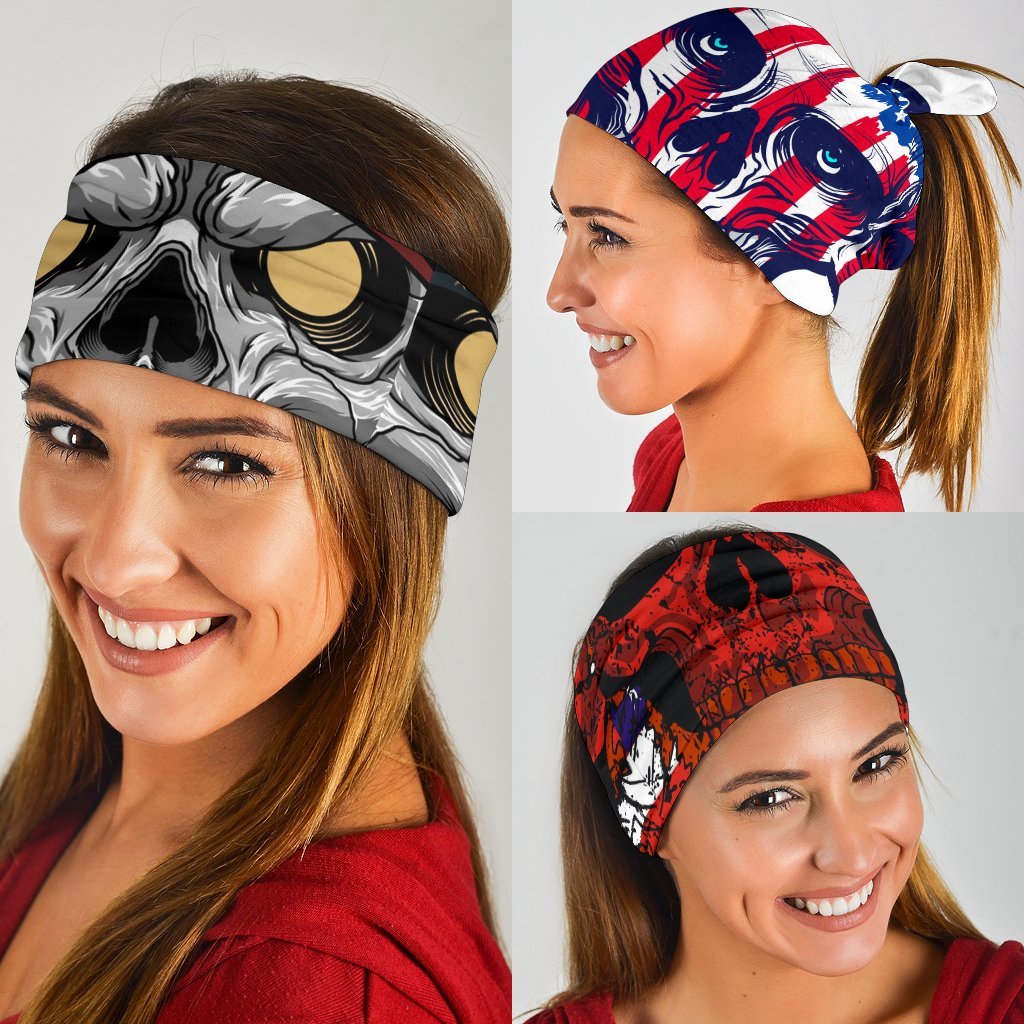 American Skull Neck Gaiter | Face Shield