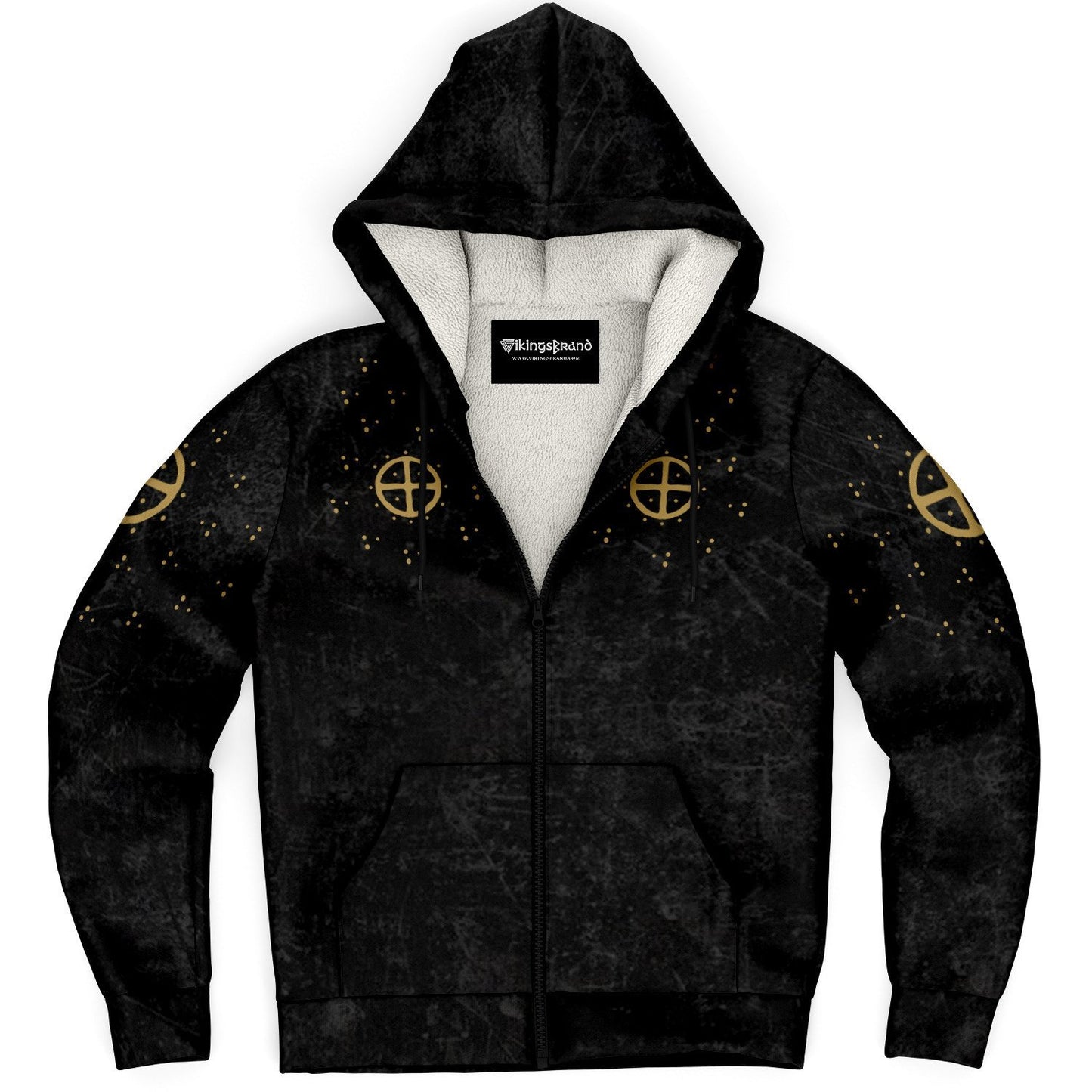 Berserker Microfleece Viking Zip-up Hoodie