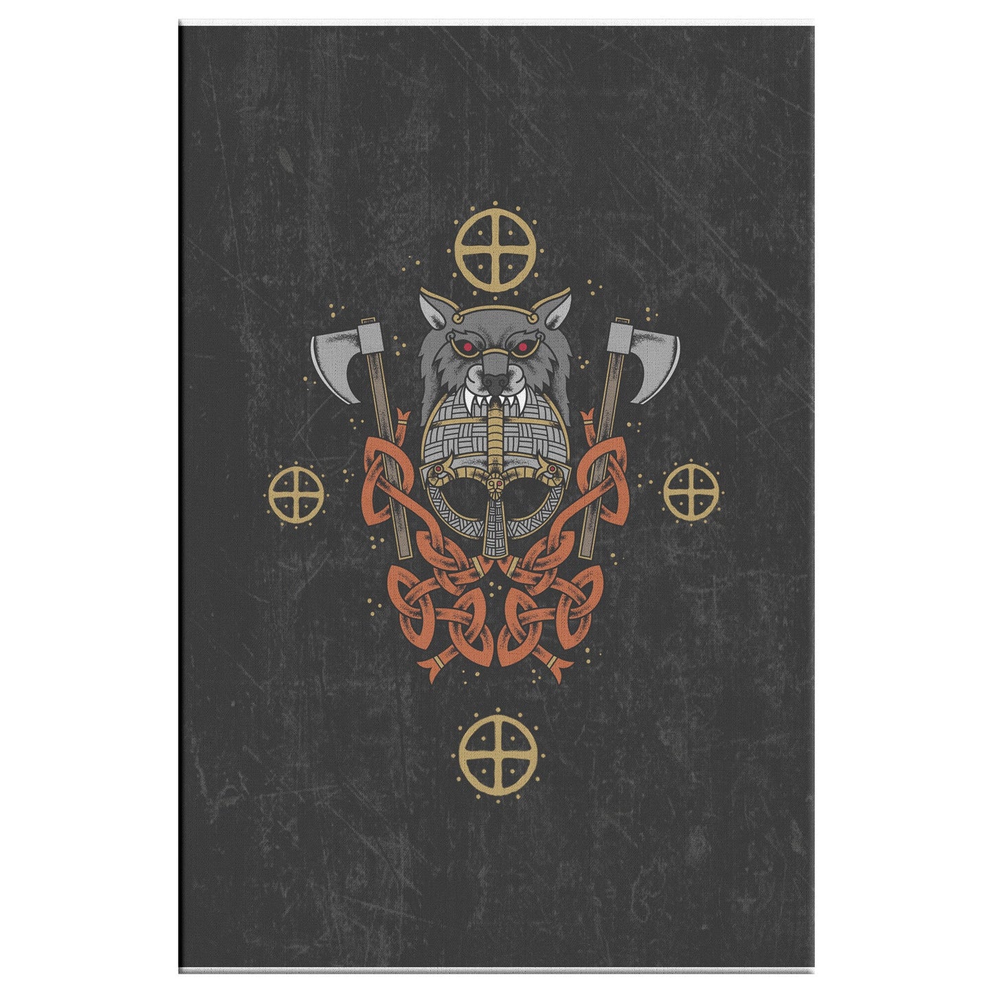 Berserker Viking Wall Art - Norse Home Decor