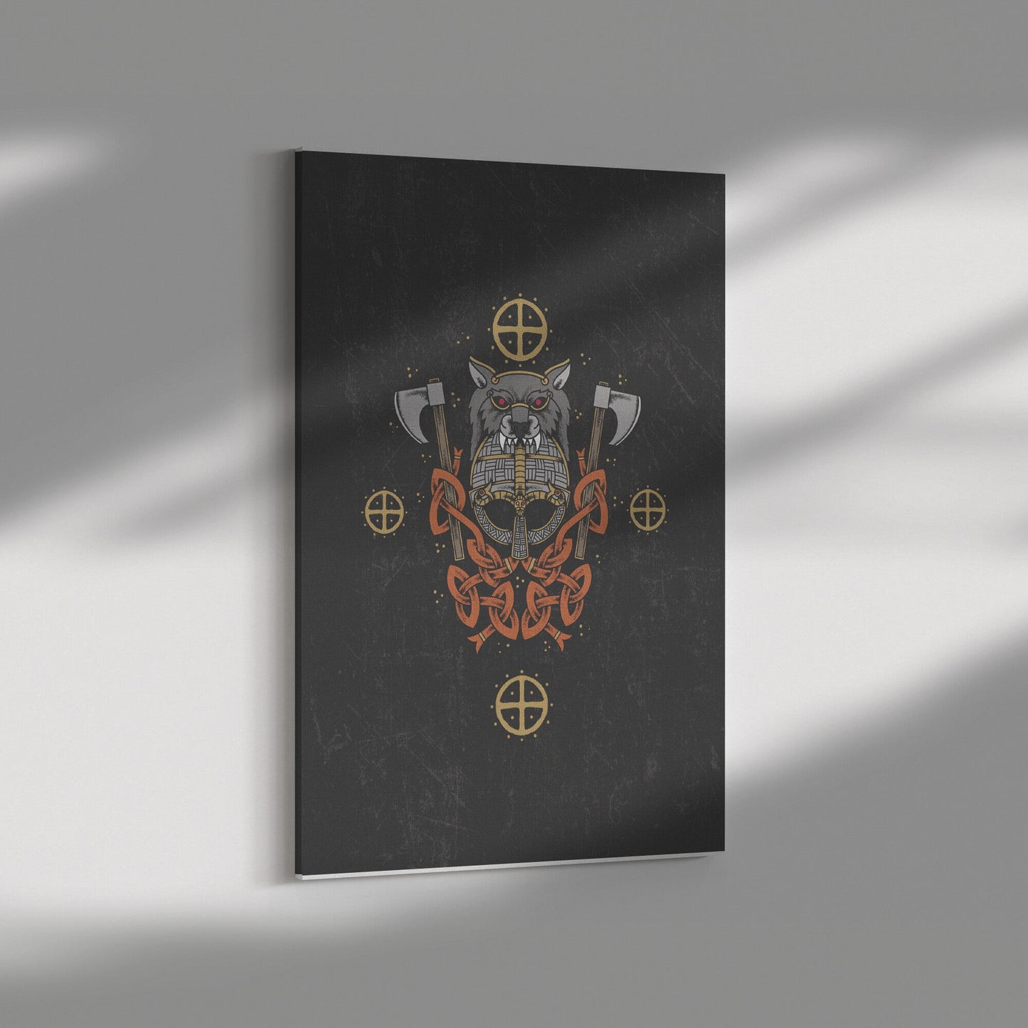 Berserker Viking Wall Art - Norse Home Decor