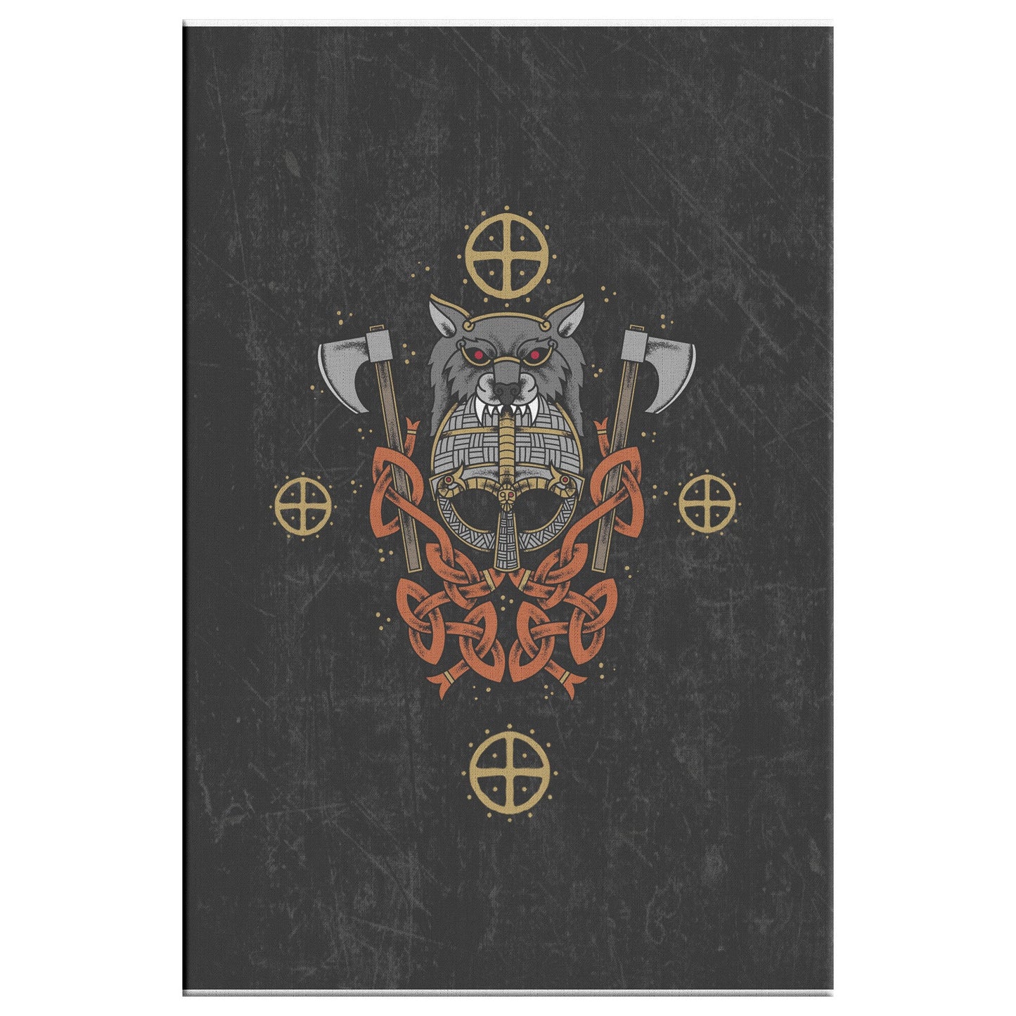Berserker Viking Wall Art - Norse Home Decor