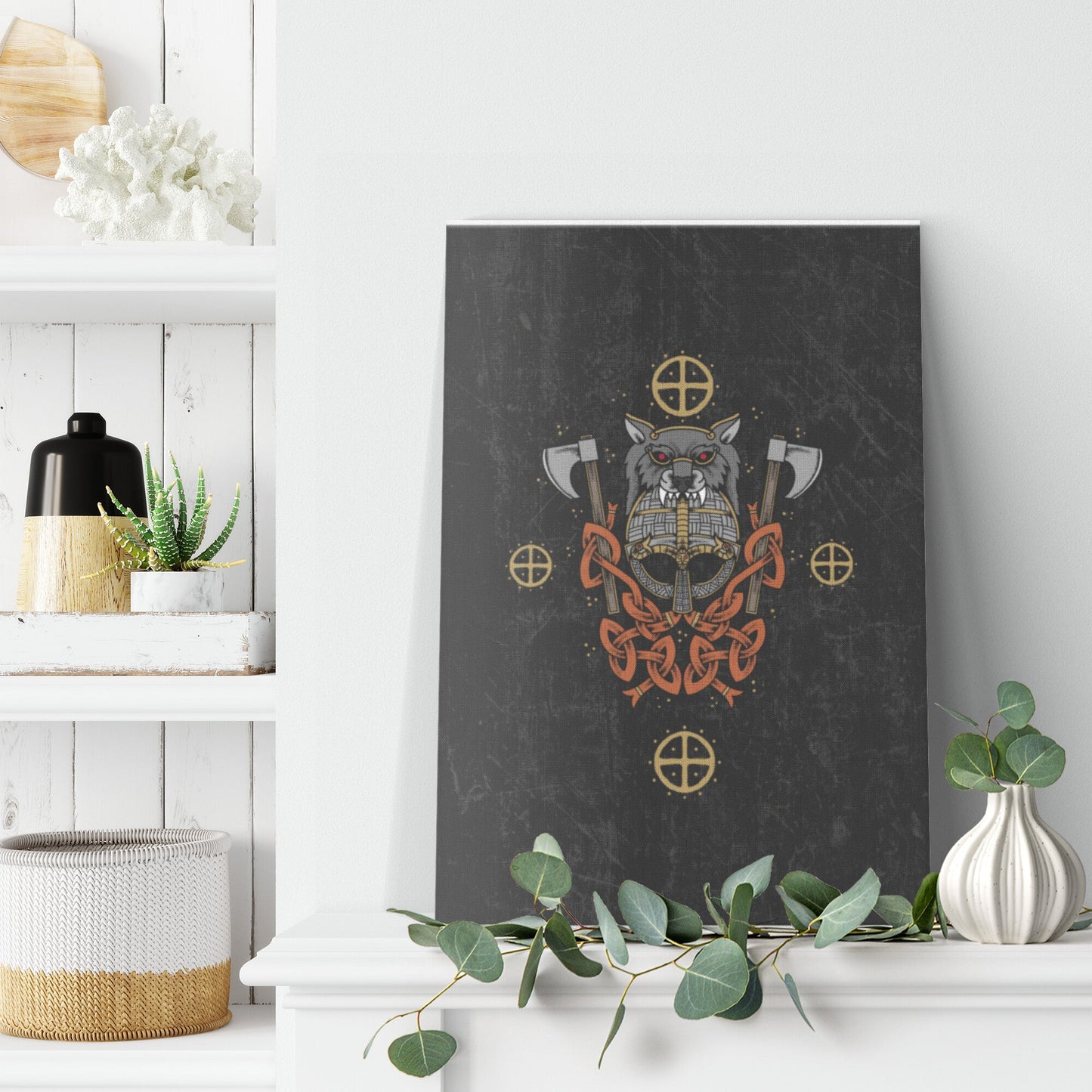 Berserker Viking Wall Art - Norse Home Decor