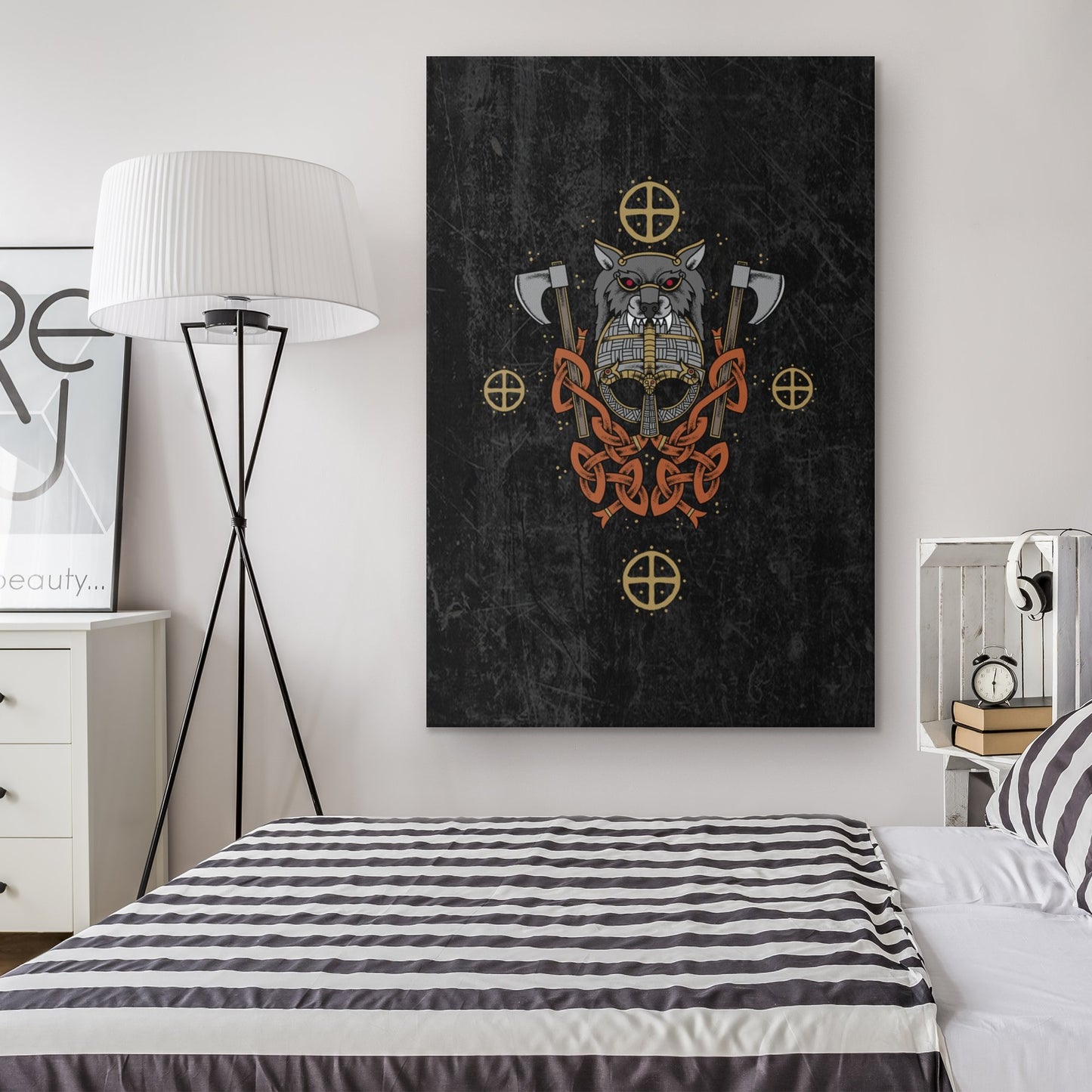 Berserker Viking Wall Art - Norse Home Decor
