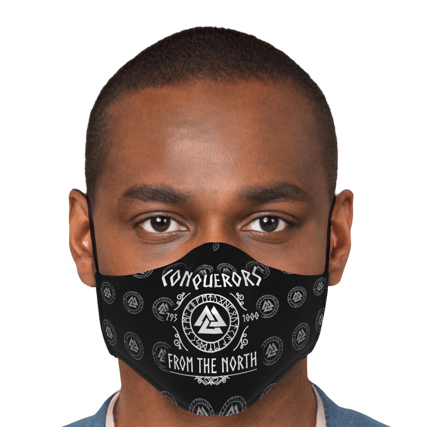 Conquerors From The North Viking Face Mask Cover