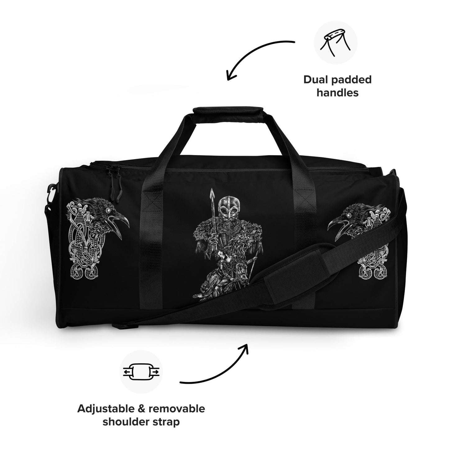 Einherjar Patch Viking Duffle bag