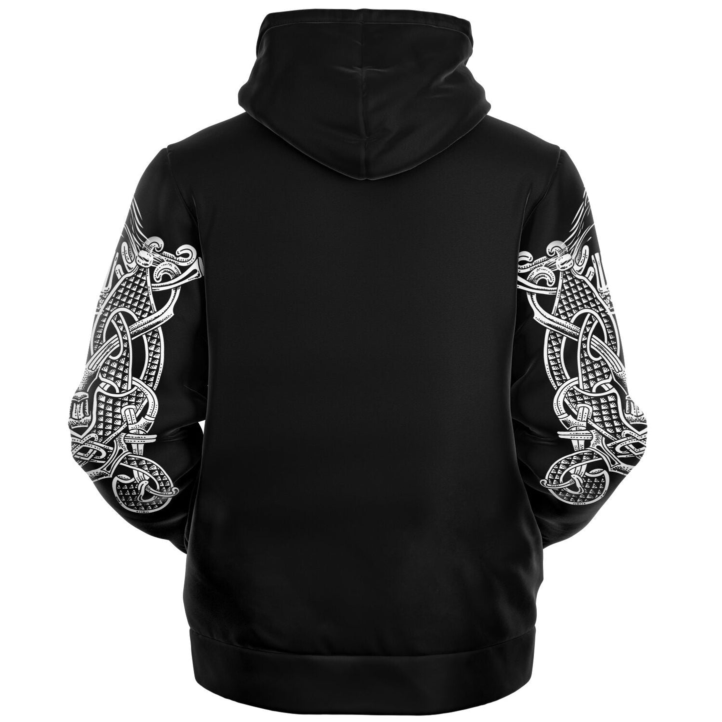 Einherjar Path Viking Microfleece Zip-Up Hoodie