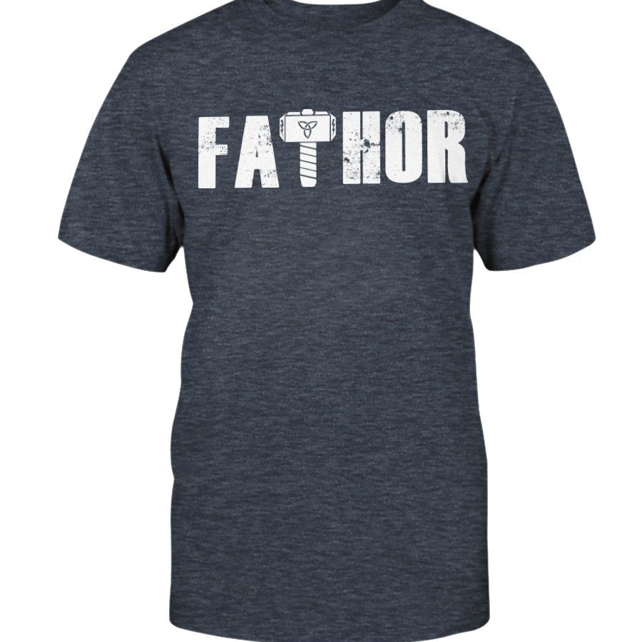 Fathor Classic Cotton T-Shirt - White Wording