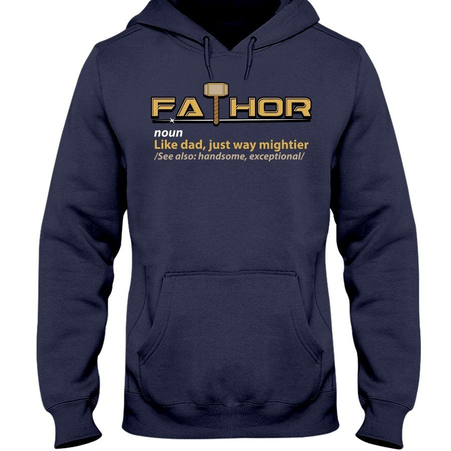Fathor Hoodie - Yellow Wording