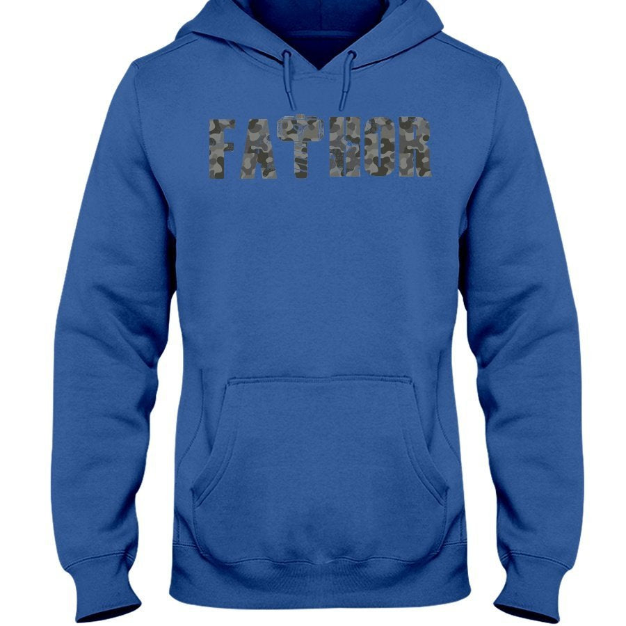 Fathor Hoodie - Camo Wording