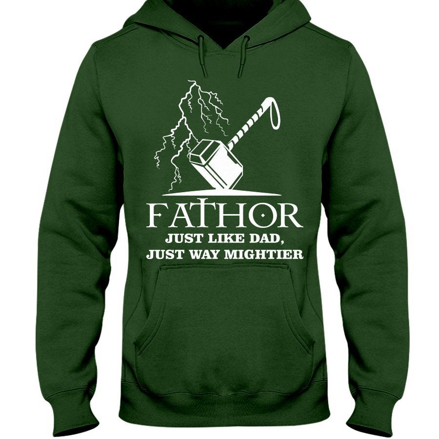 Fathor Hoodie - Hammer - White Wording