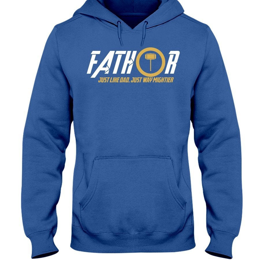 Fathor Hoodie - Yellow / White Wording