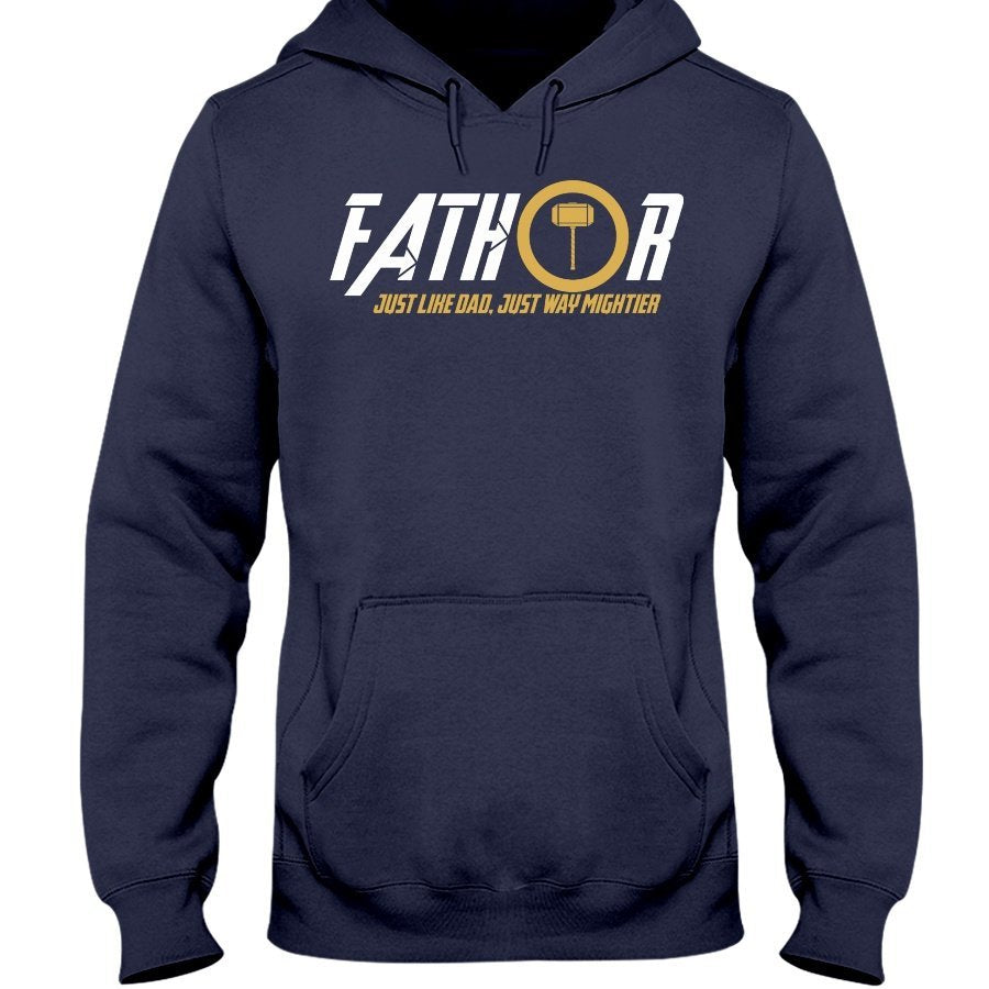 Fathor Hoodie - Yellow / White Wording
