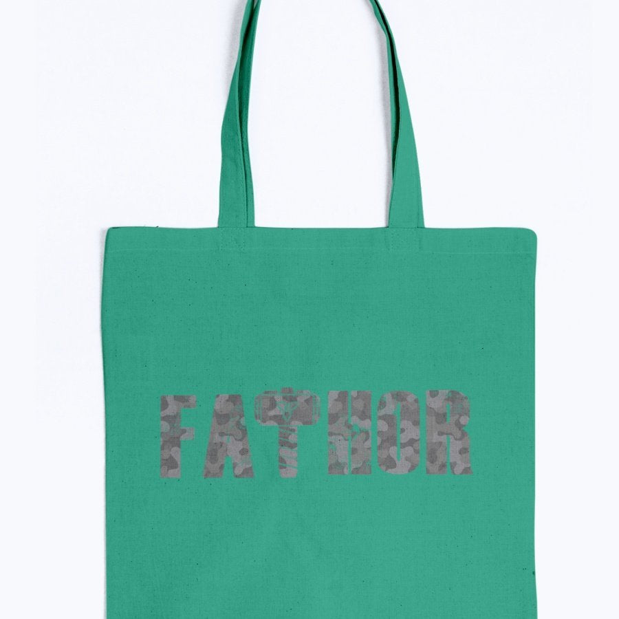 Fathor Tote - Grey Camo Edition