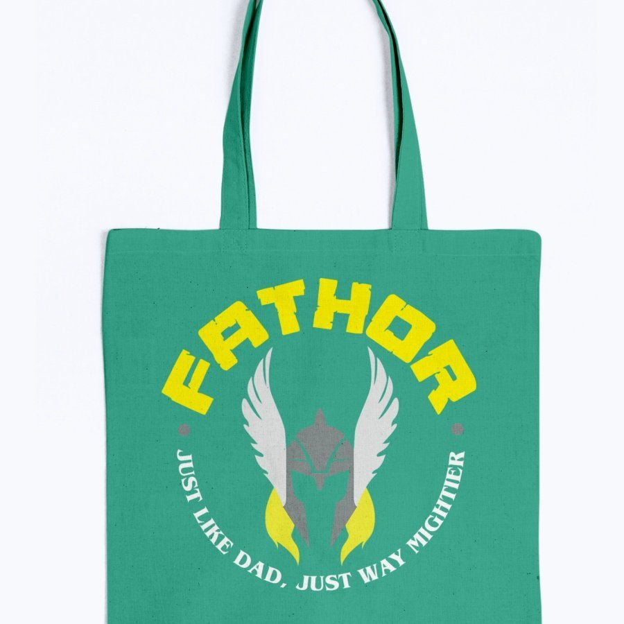 Fathor Tote - Yellow Wording