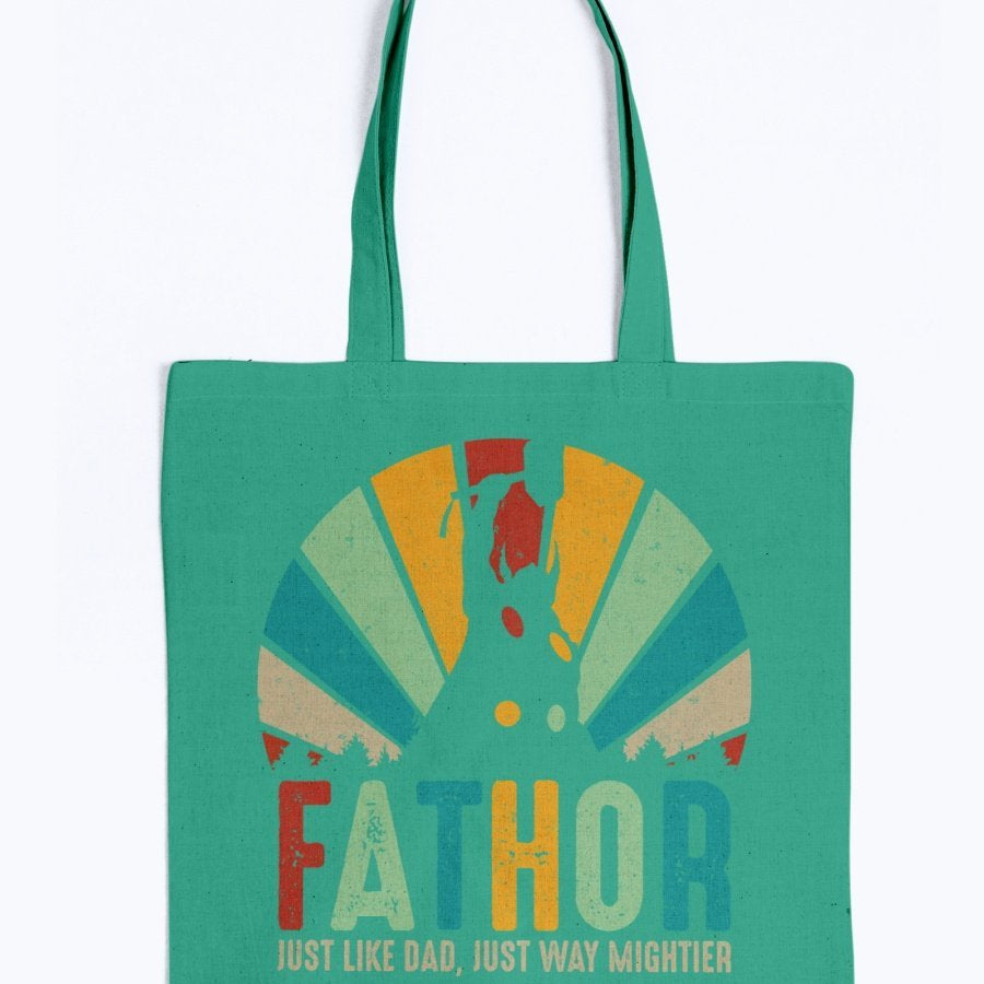 Fathor Tote - Rainbow Colors