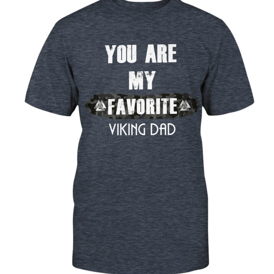 Favorite Viking Dad Premium T-Shirt - Lean Camo