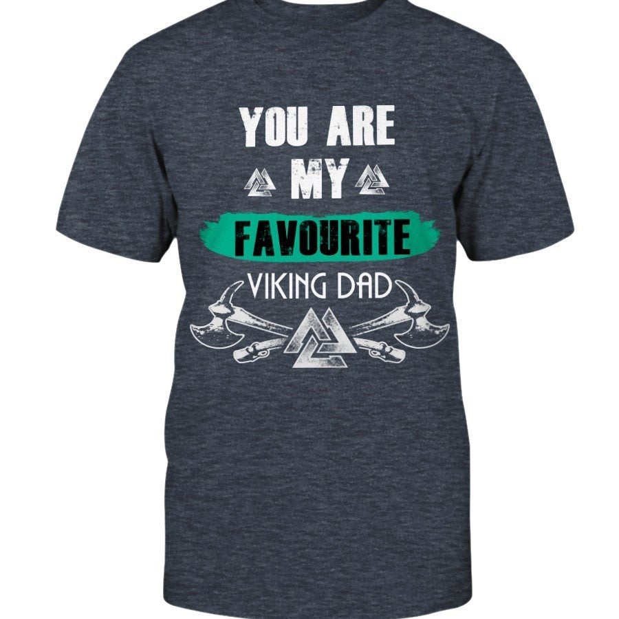 Favorite Viking Dad Premium T-Shirt - Symbols