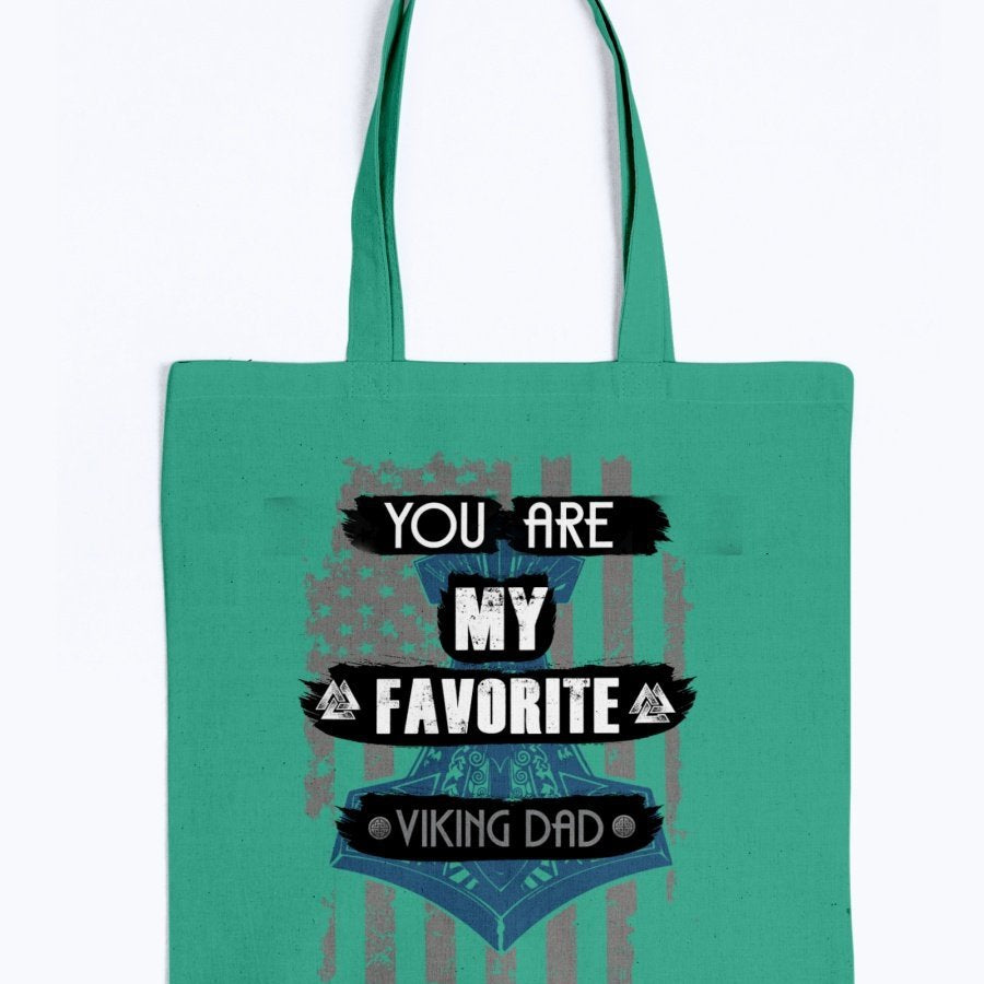 Favorite Viking Dad Tote - The States