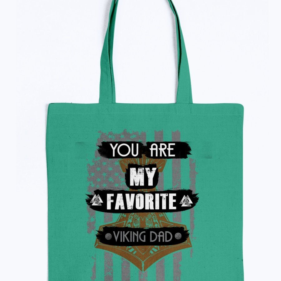 Favorite Viking Dad Tote - USA