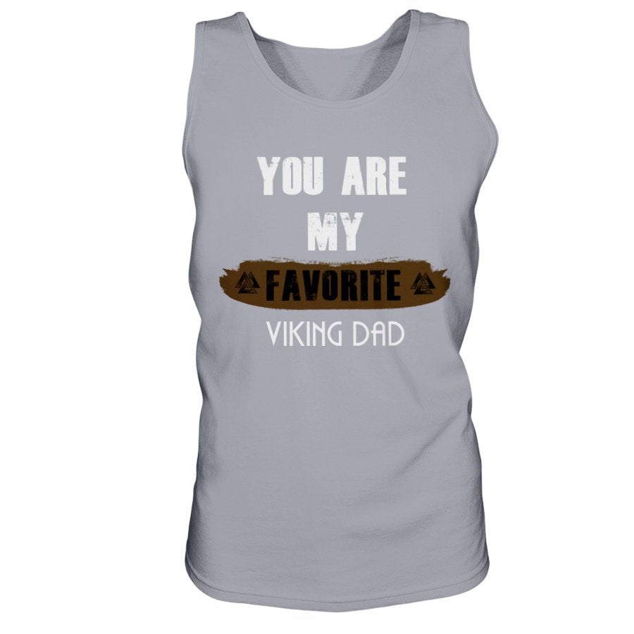 Favorite Viking Dad Ultra Cotton Tank - Brown