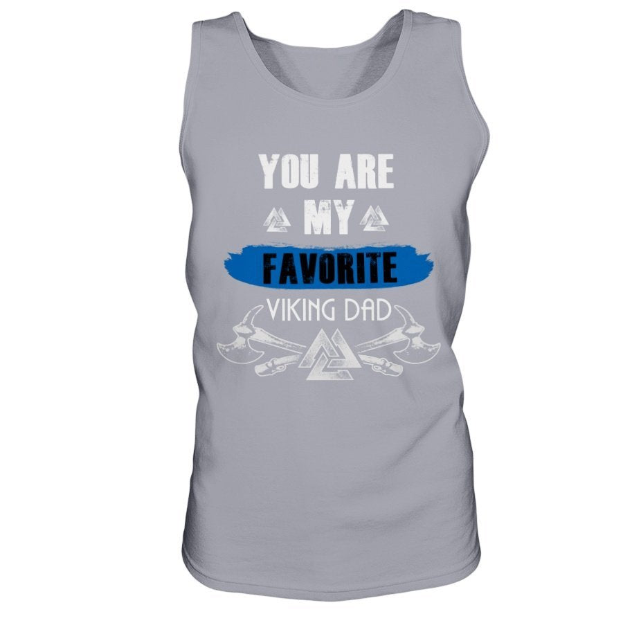 Favorite Viking Dad Ultra Cotton Tank -Blue