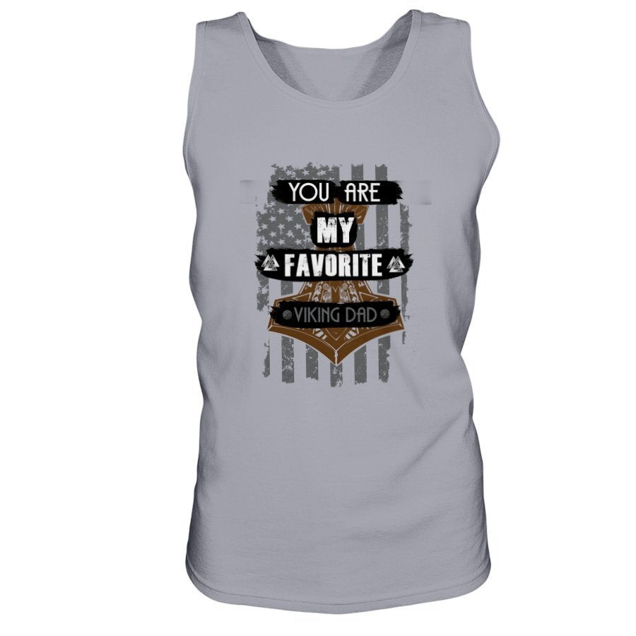 Favorite Viking Dad Ultra Cotton Tank - USA