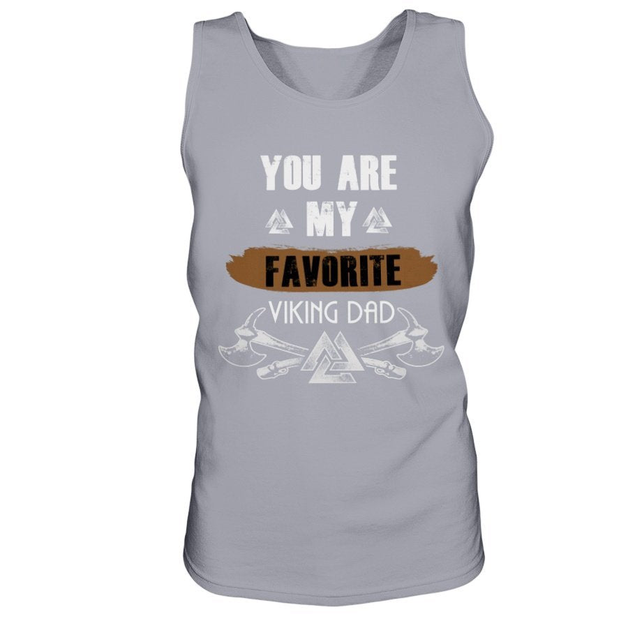 Favorite Viking Dad Ultra Cotton Tank - Brown