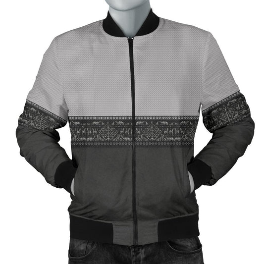 Folk Yggdrasil Men's Viking Bomber Jacket