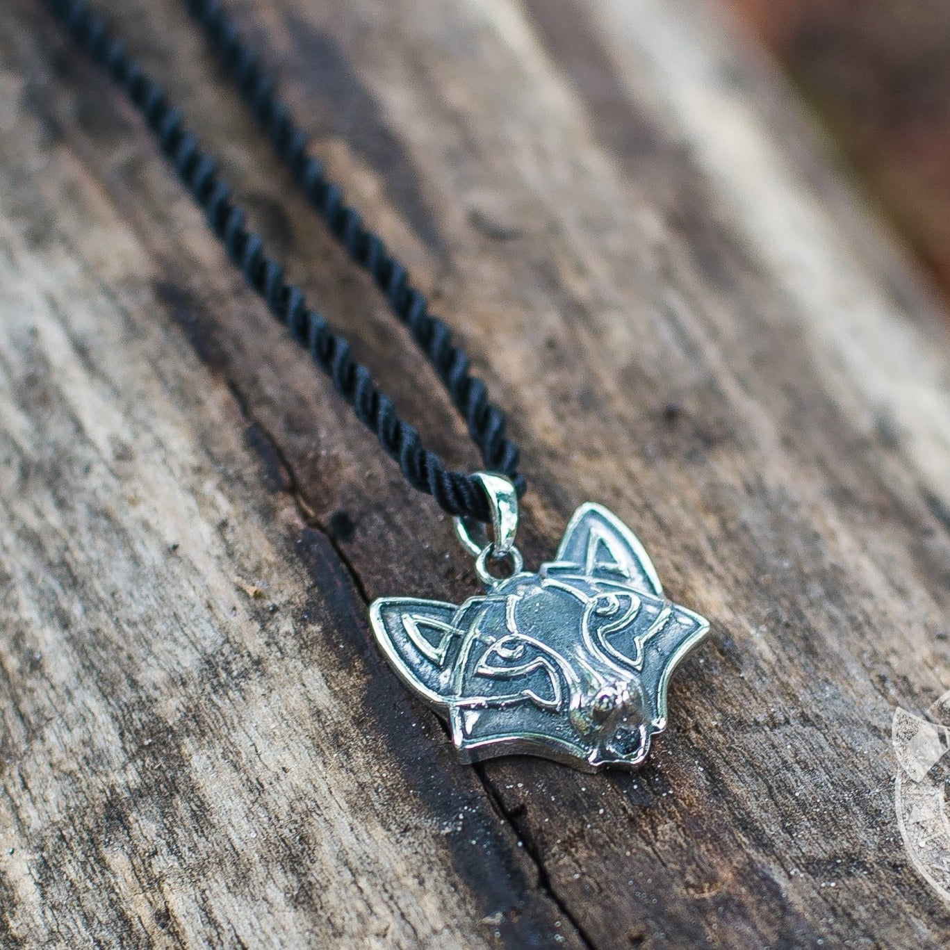 Fox 925 Sterling Silver Pendant - VikingsBrand