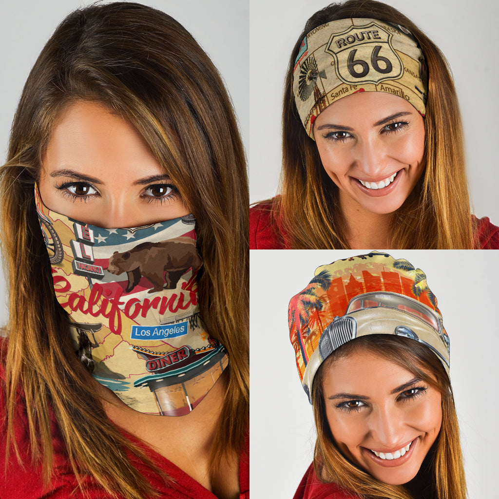 Vintage Neck Gaiter | Face Shield | Bandana