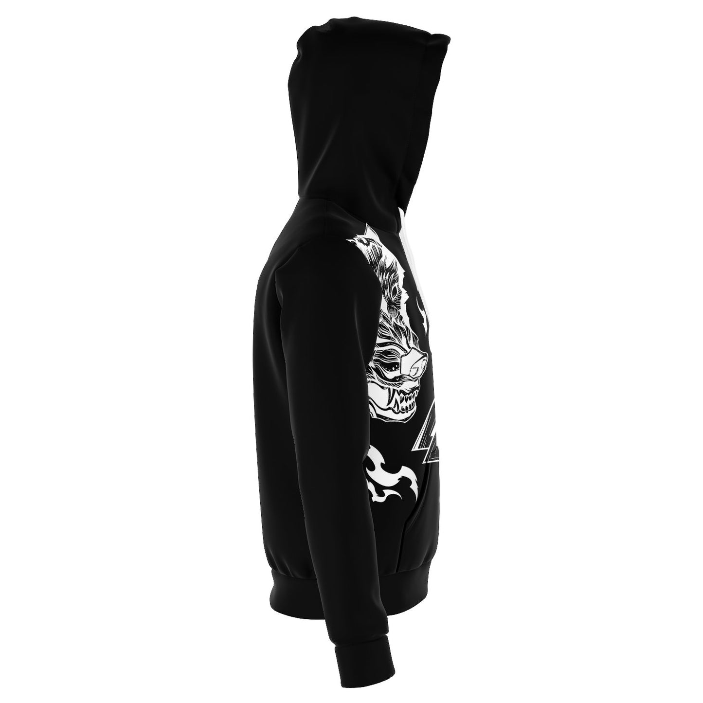 Geri & Freki with Valknut Viking Hoodie - VikingsBrand