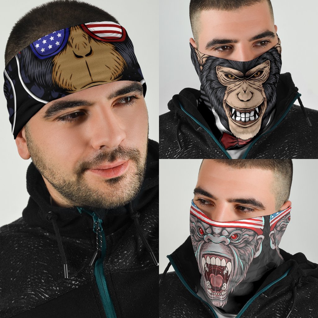 Gorilla Neck Gaiter | Face Shield