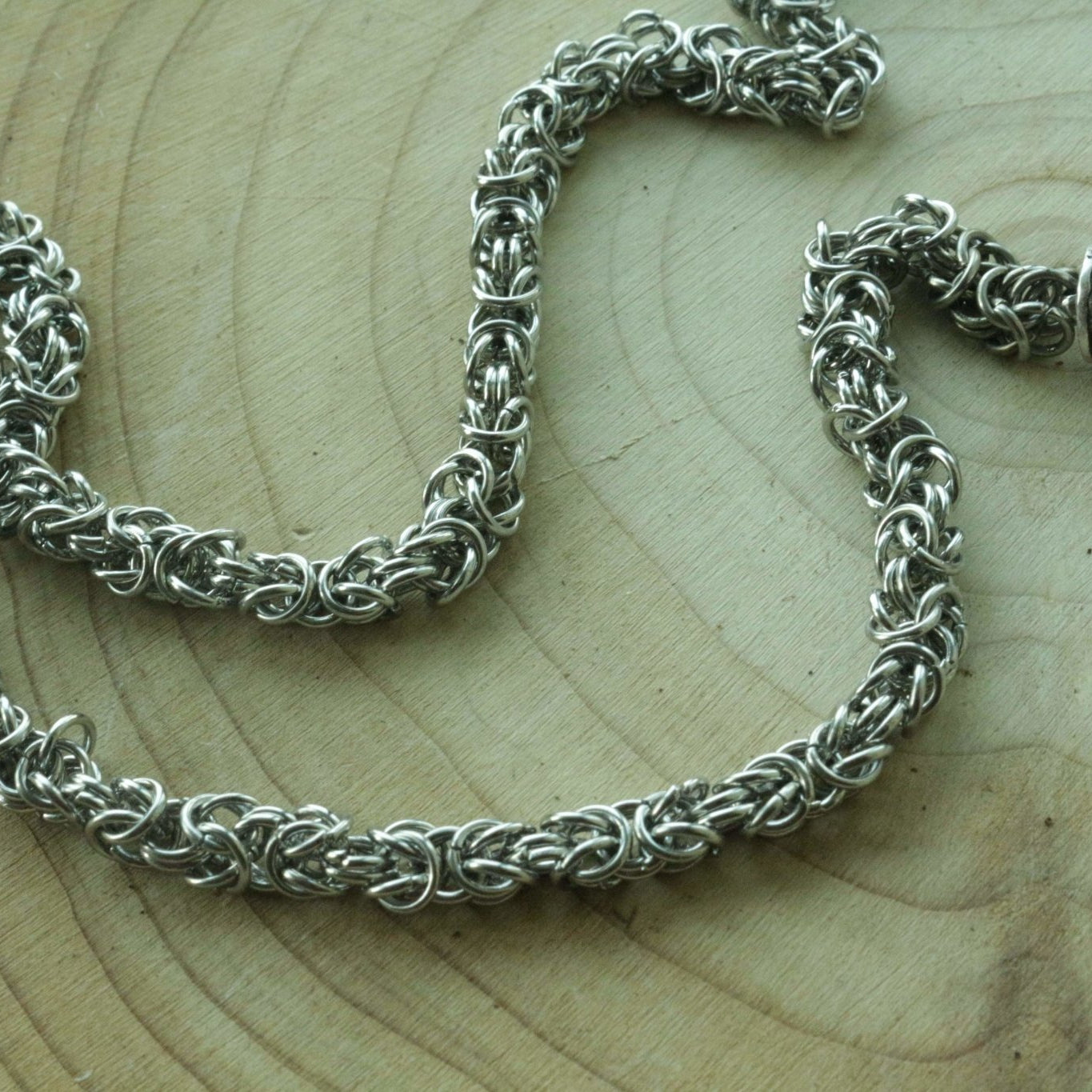HANDMADE Legendary King's Chain Necklace with Thor's Hammer! - VikingsBrand