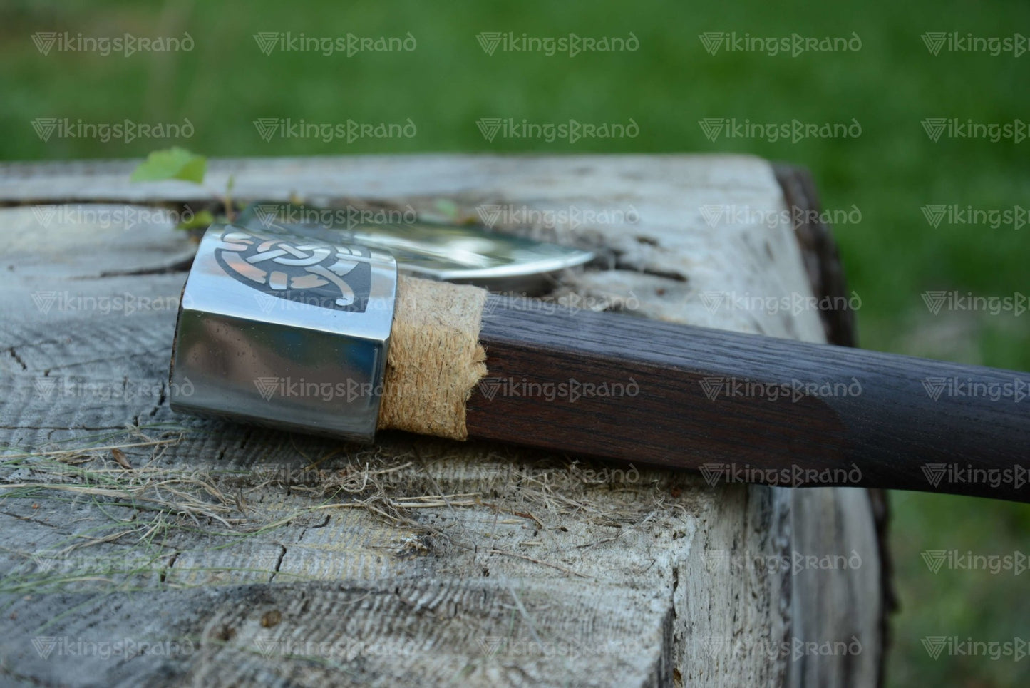Handmade Viking Axe "Unge Alfred" with Leather Case