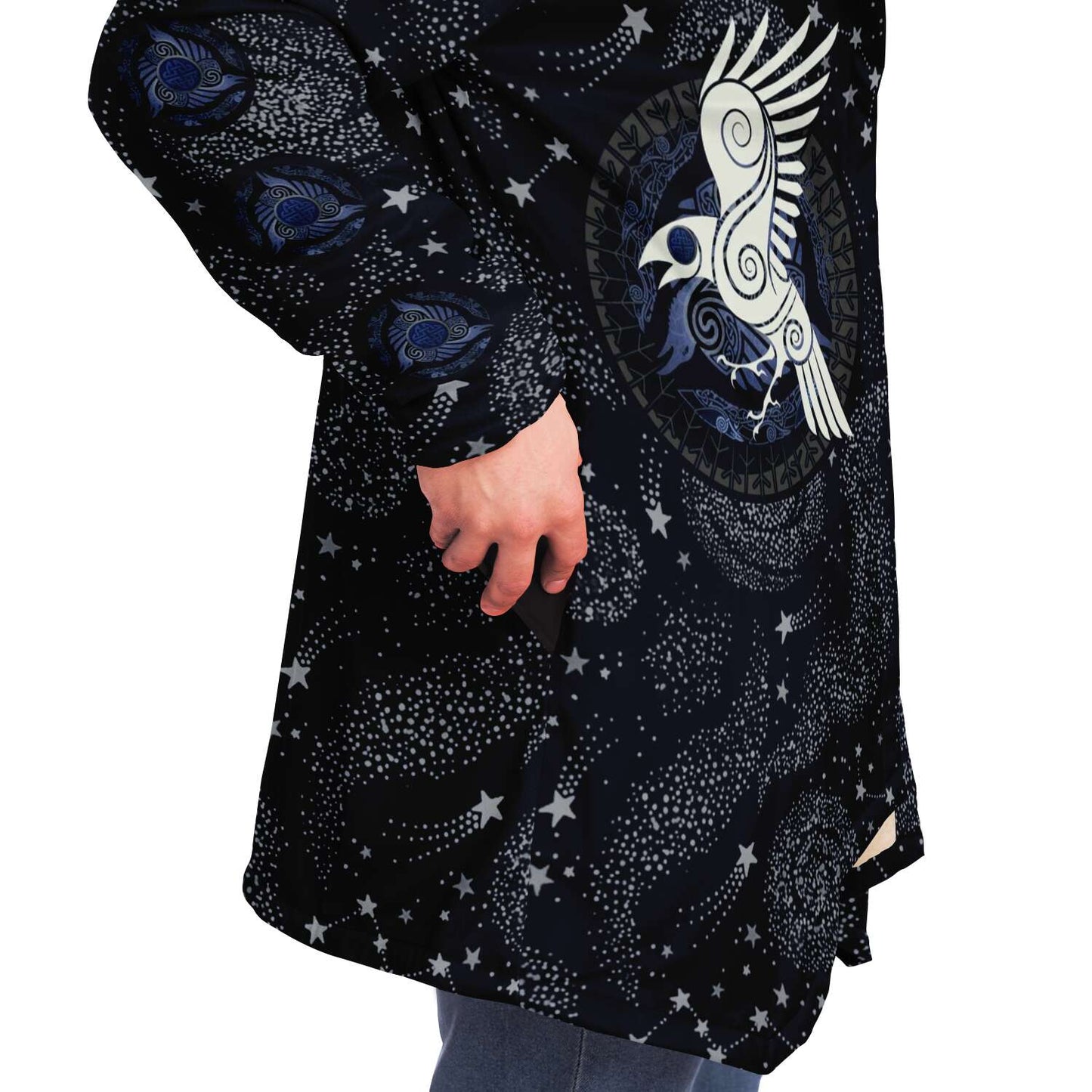 Huginn and Muninn Premium Viking Cloak