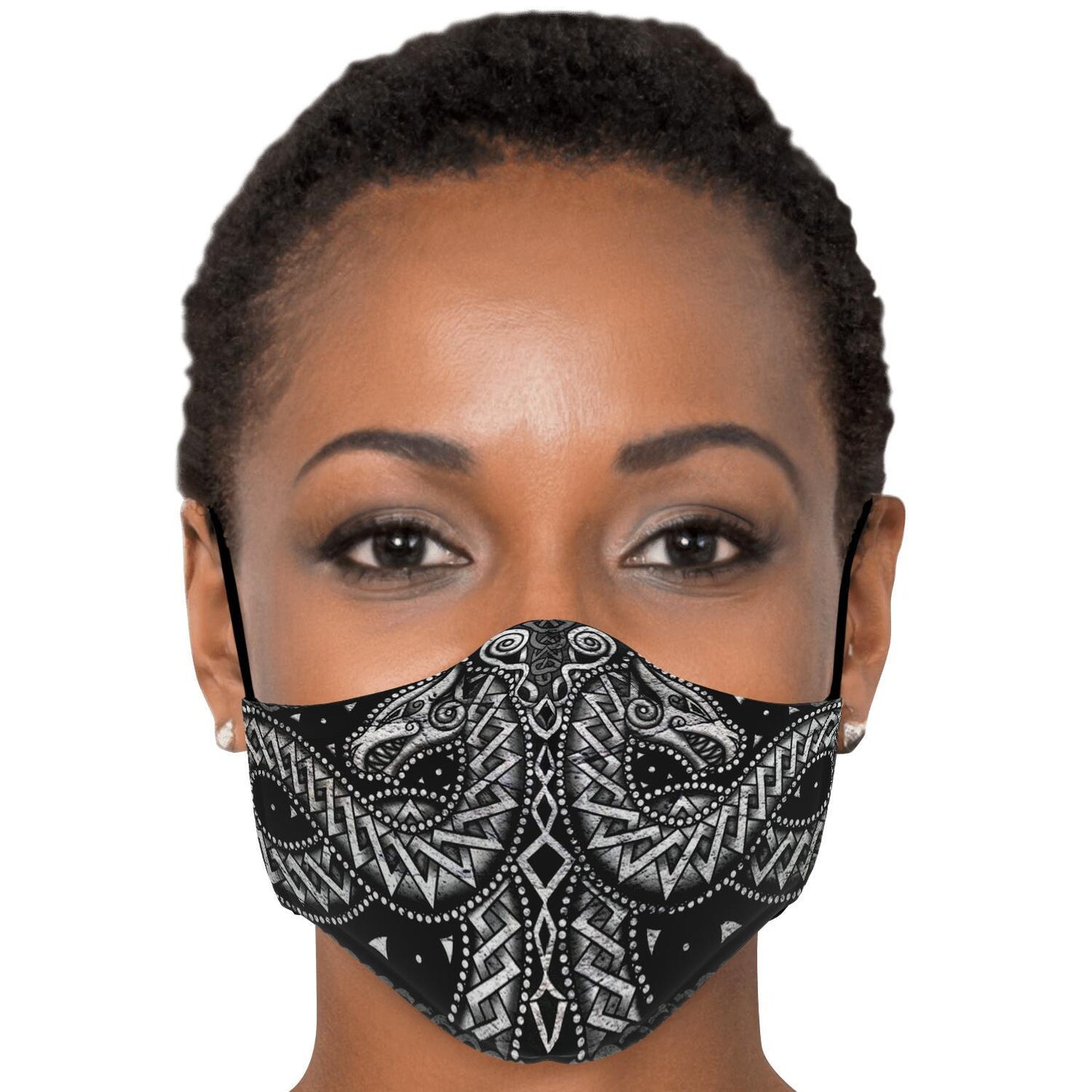 Jörmungandr Viking Face Mask Cover