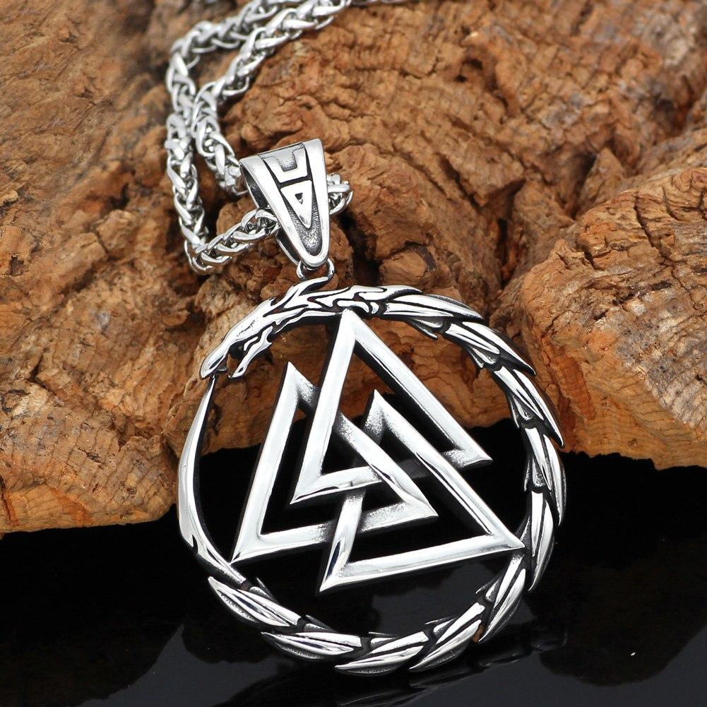 Jörmungandr Viking Valknut Pendant - VikingsBrand