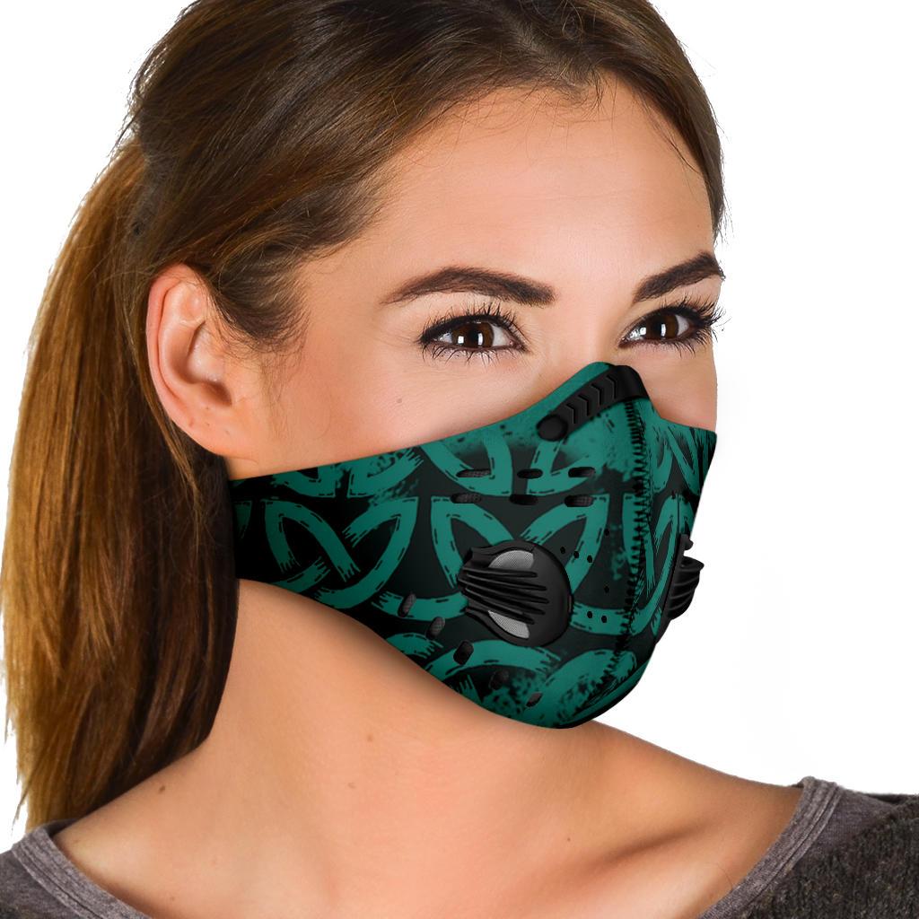 Knot Premium Face Mask Cover - Green