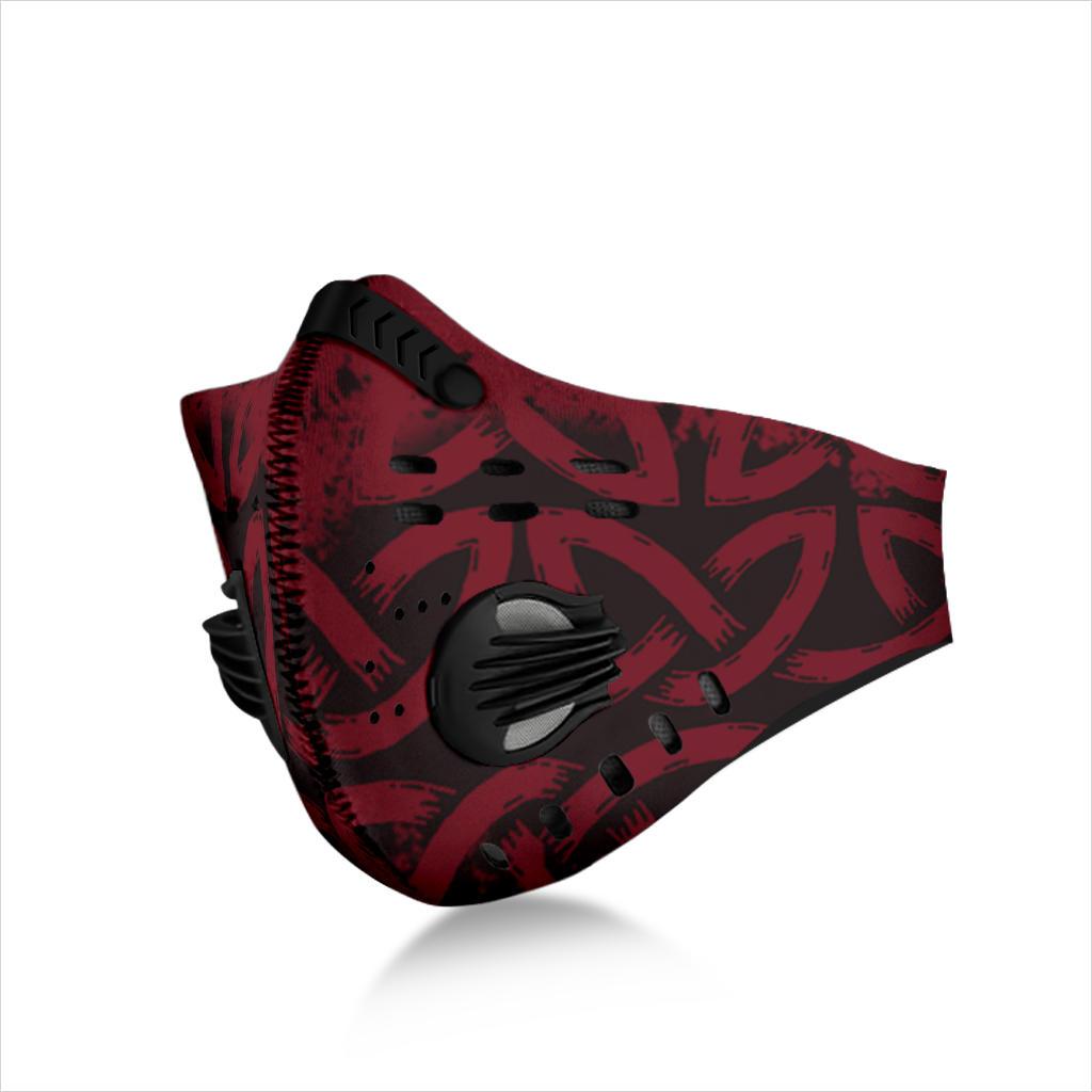 Knot Premium Face Mask Cover - Red