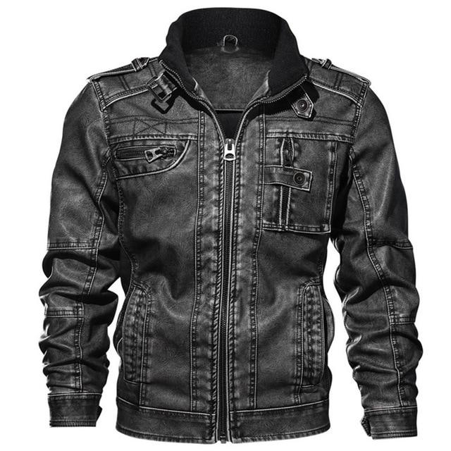 Men's Leather Jacket - VikingsBrand