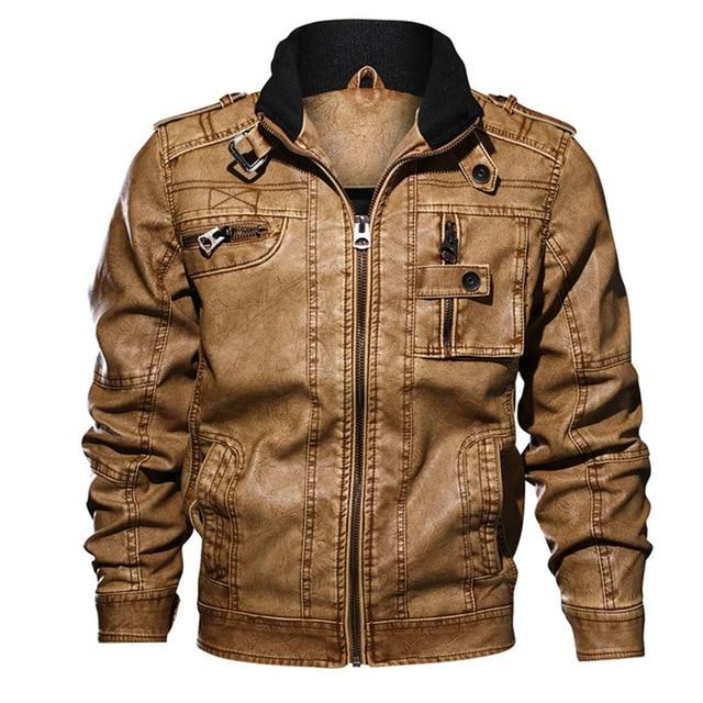 Men's Leather Jacket - VikingsBrand