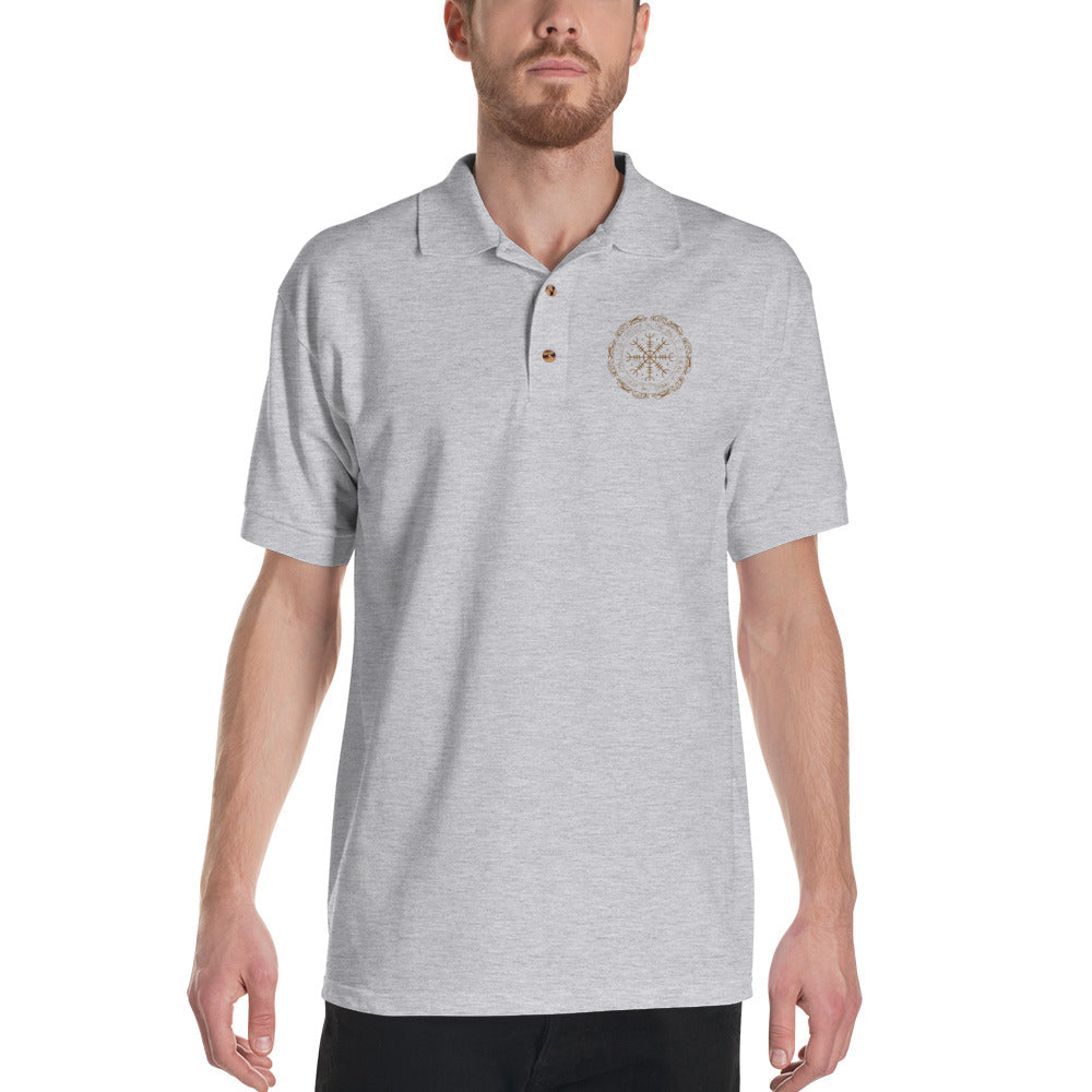Helm of Awe Polo Shirt - VikingsBrand