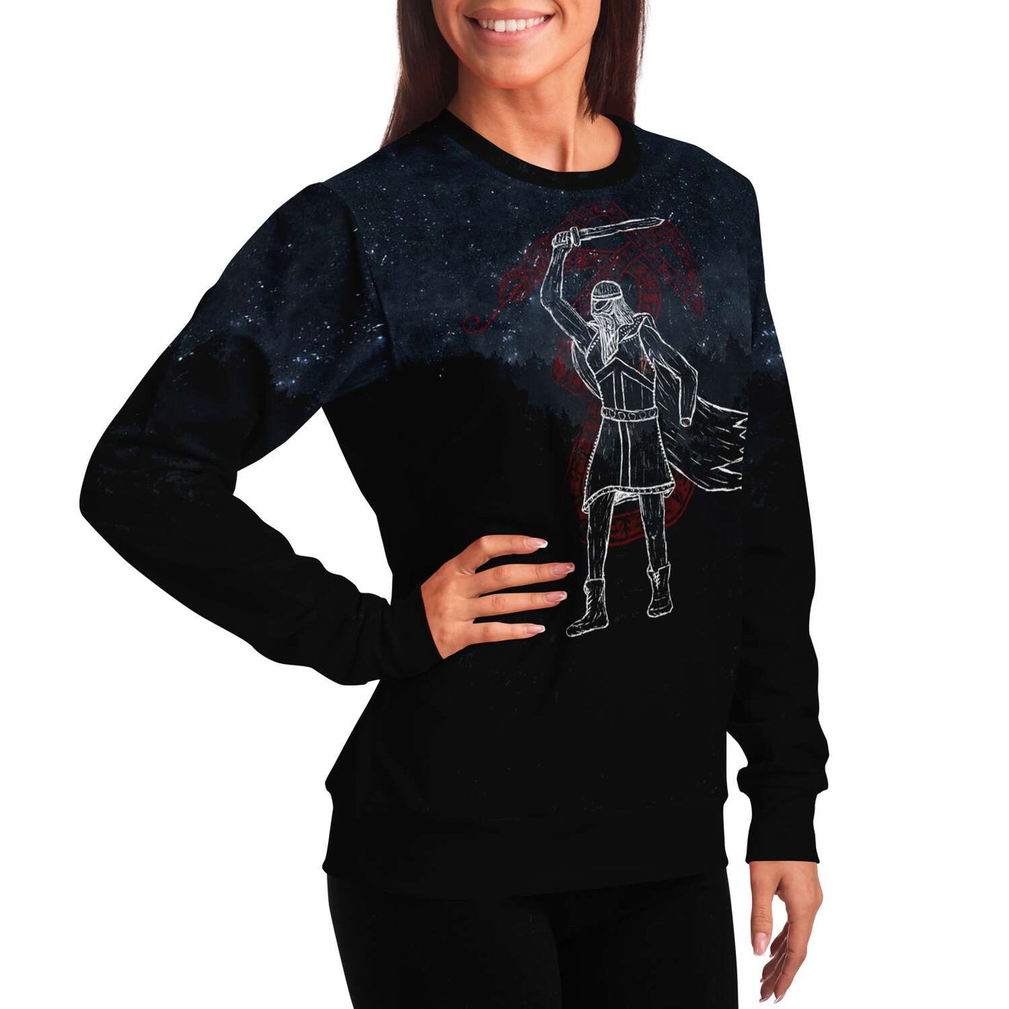 Norse God Tyr, Unisex Viking Sweatshirt