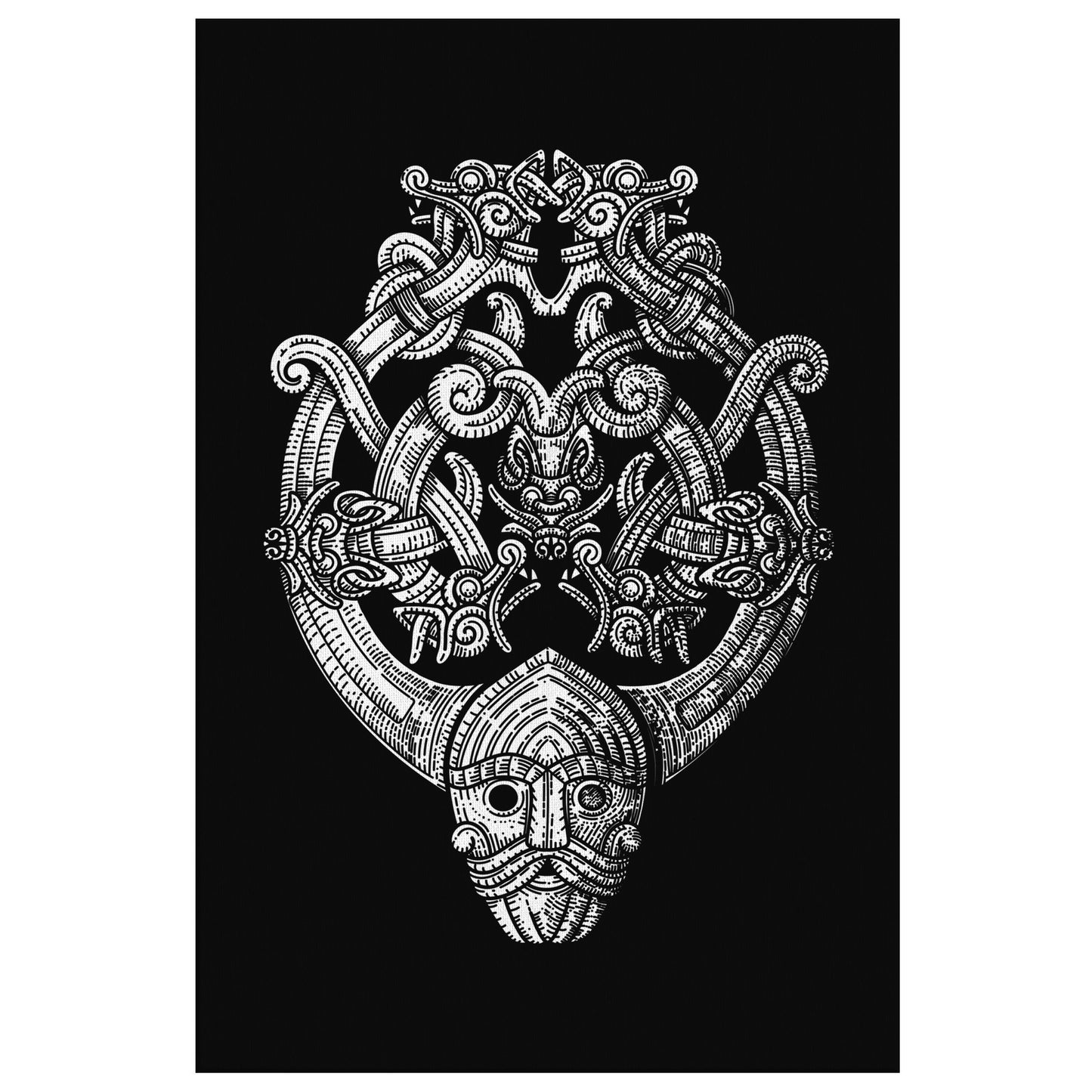 Odin Wolfpack Gallery Quality Viking Wall Art