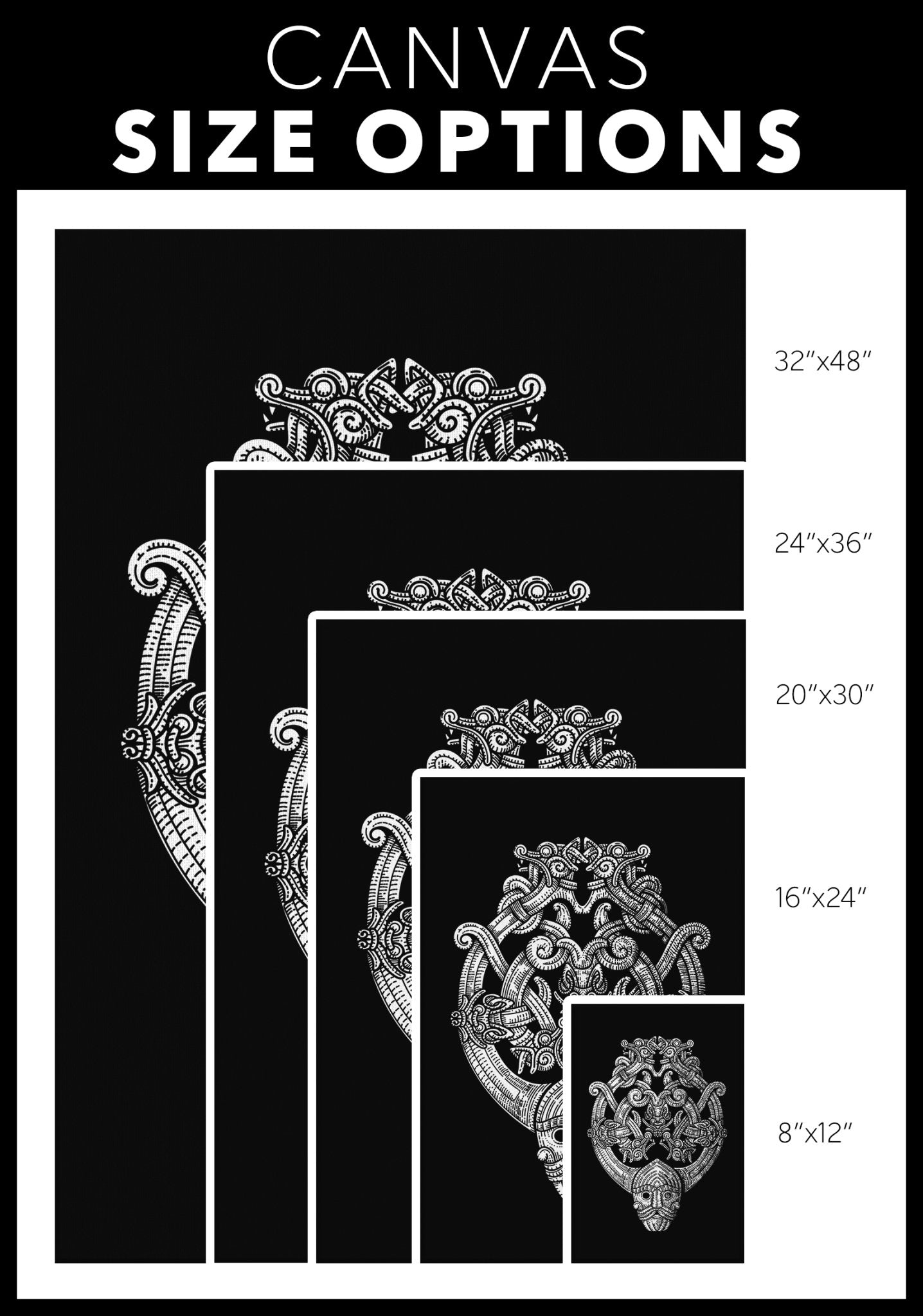 Odin Wolfpack Gallery Quality Viking Wall Art